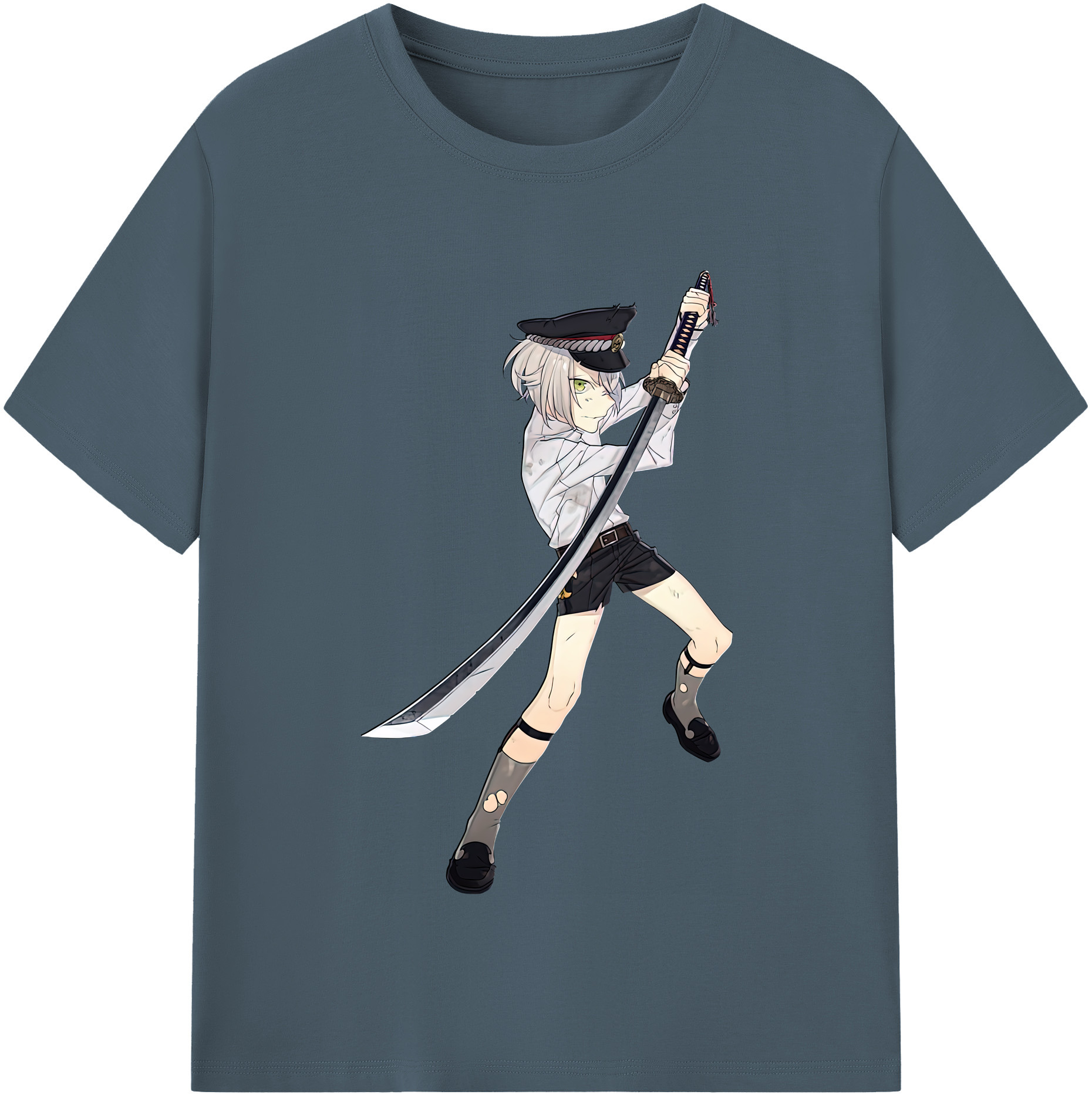 （画像用） 刀剣乱舞 Touken Ranbu 綿100％半袖Tシャツ（フロントプリント）